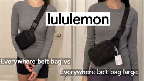 lululemon belt bag real vs fake